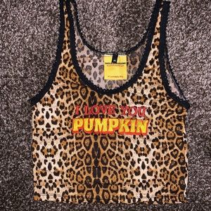 O’Mighty pulp fiction crop top.